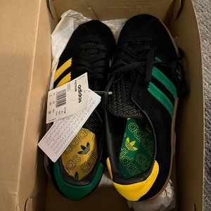 Adidas Padiham - yellow/green originals